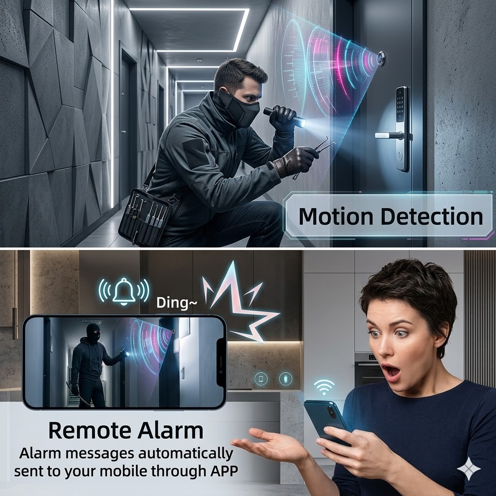 180 °   3MP 2K 틈구멍 카메라,5G/2.4G - Home Security Front Door Camera 리뷰 및 가격