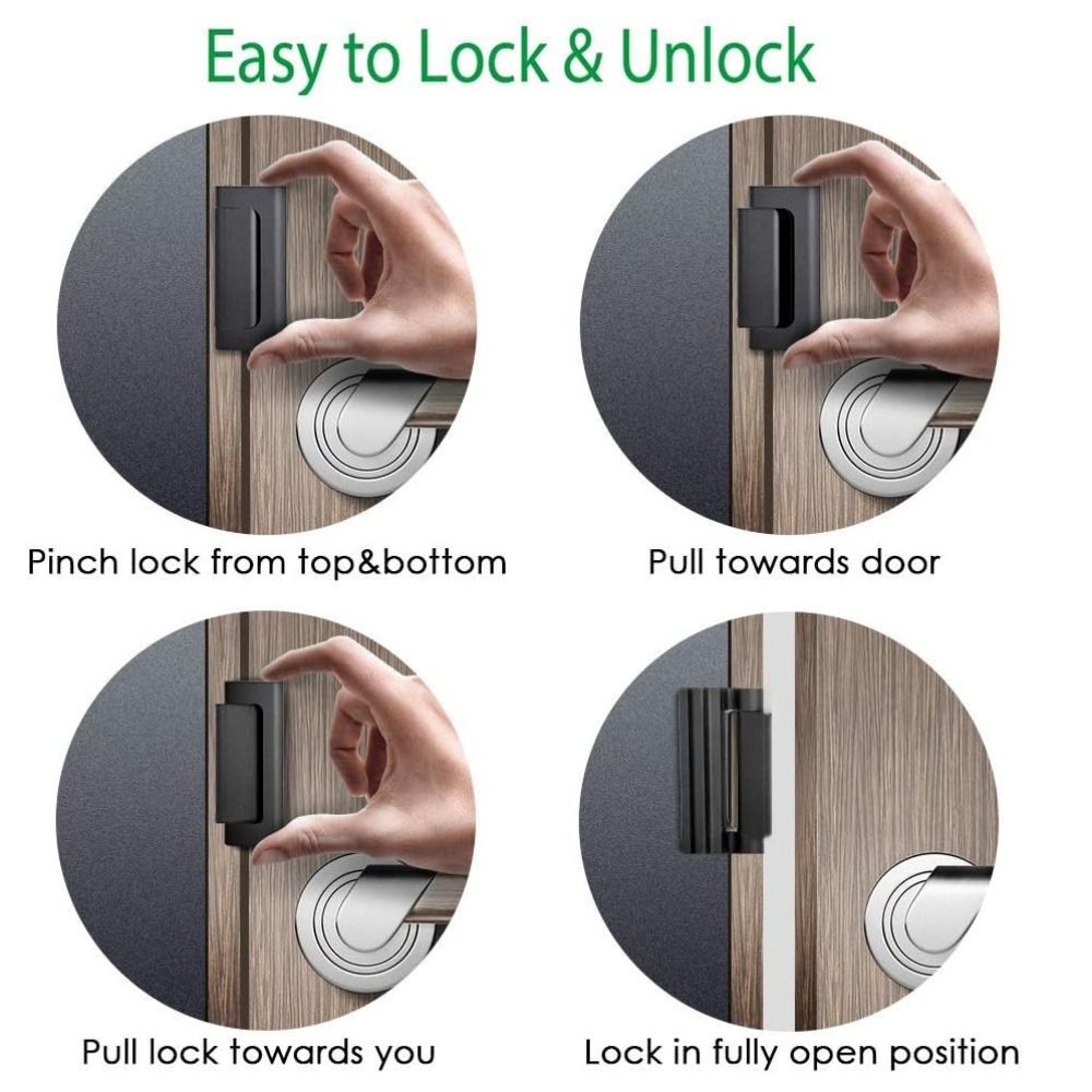 알루미늄 합금 도어 강화 잠금 장치 어린이 보호 안티  - Home Security Door Reinforcement Lock 리뷰 및 가격