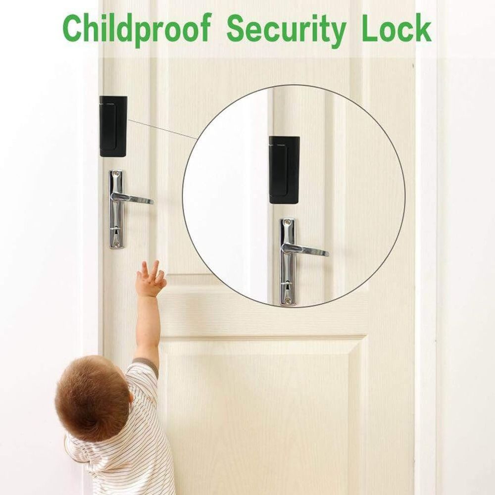 알루미늄 합금 도어 강화 잠금 장치 어린이 보호 안티  - Home Security Door Reinforcement Lock 리뷰 및 가격