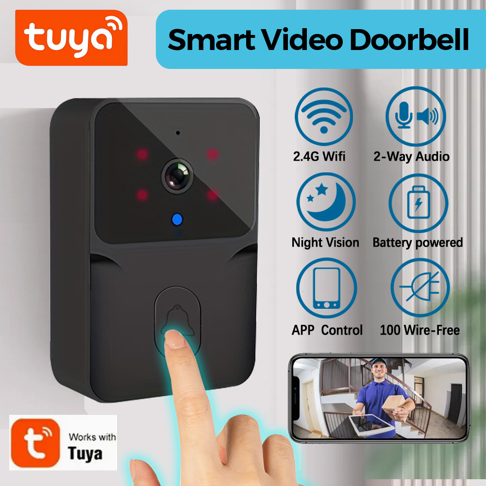 Tuya 무선 스마트 비디오 초인종, 2.4G WiFi - Home Security Monitoring Service 리뷰 및 가격