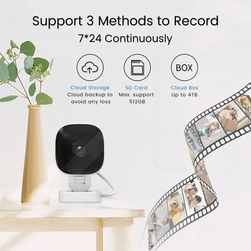 신형 미니 보안 카메라 4K 풀 컬러 와이파이 야간 투 - Home Security Images 리뷰 및 가격